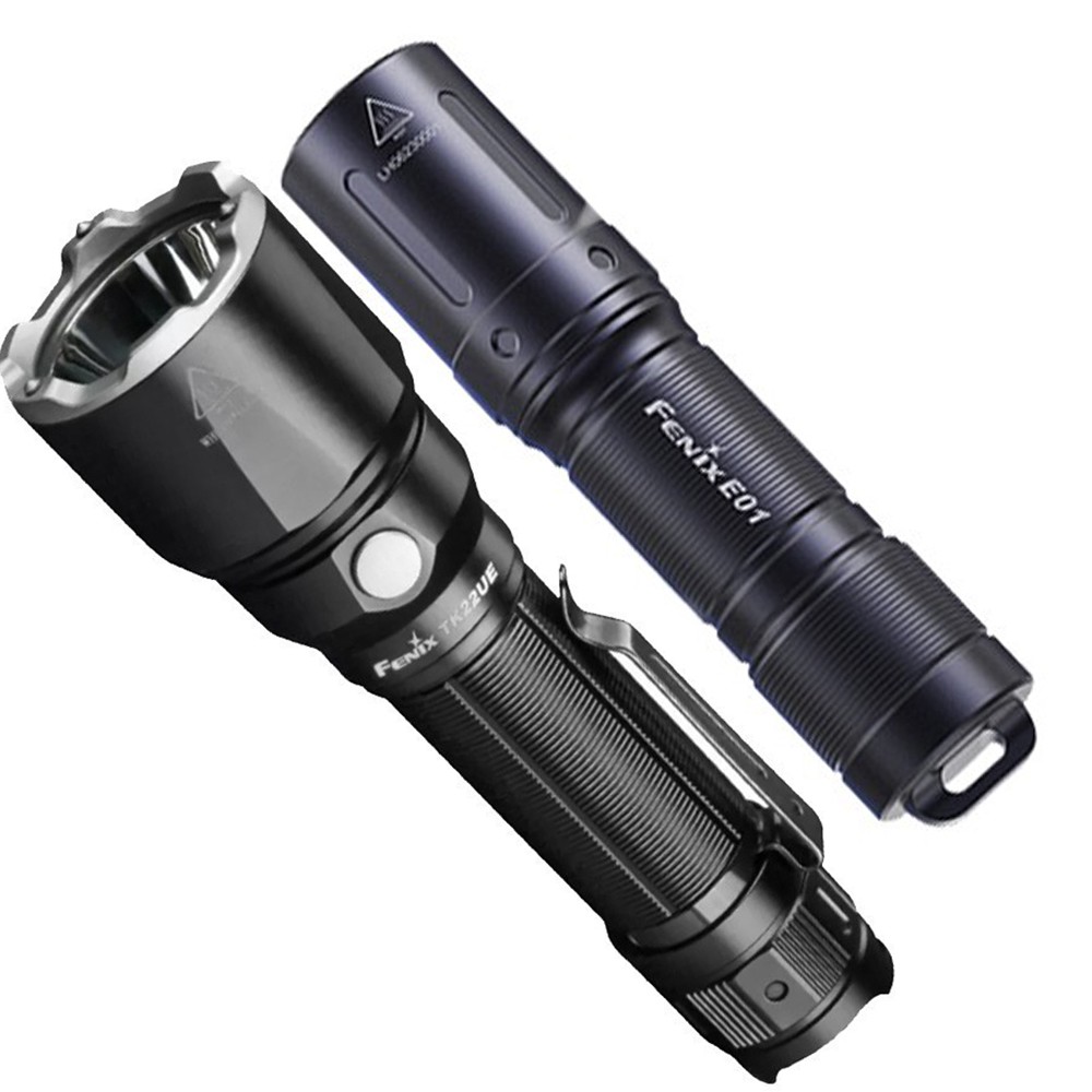 Комплект Fenix Ліхтар TK22UE + Ліхтар ручний E01 V2.0