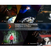 Ліхтар тактичний акумуляторний Fenix PD35R