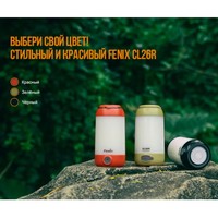 Набір Ліхтар Fenix зелений CL26Rg+Ліхтар ручний Fenix PD25R