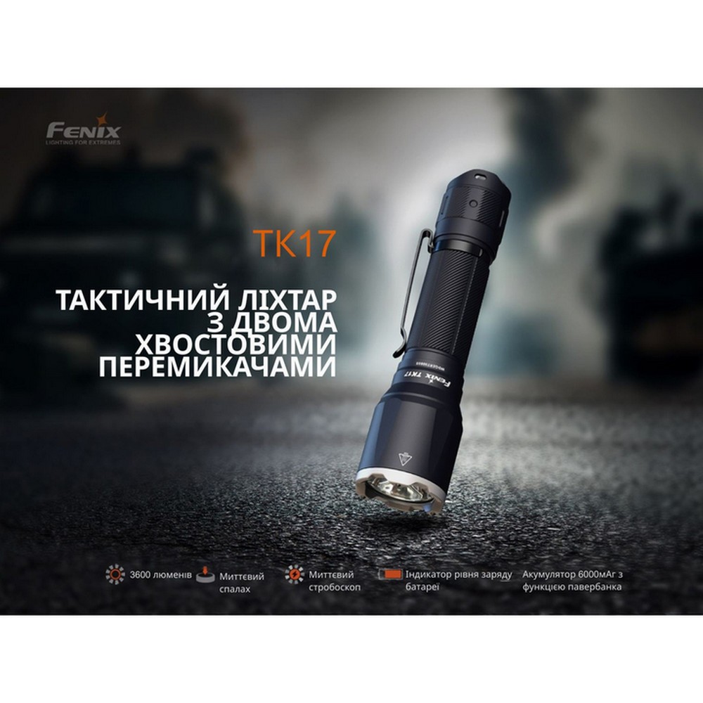 Ліхтар ручний Fenix TK17