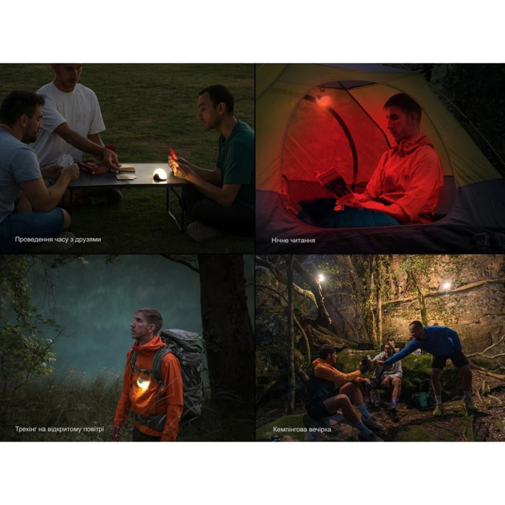 Ліхтар кемпінговий Fenix ​​V.2.0 зелений CL20RV20GRN