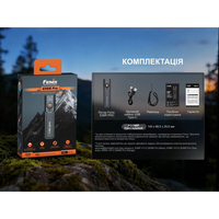 Ліхтар наключний Fenix ​​E06R PRO чорний E06RPROB