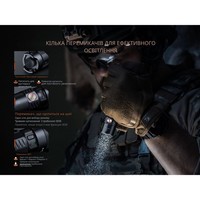 Ліхтар тактичний акумуляторний Fenix PD35R + наключний ліхтар CL01